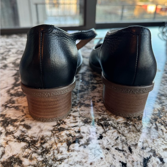 Dansko Black Deena Waterproof Tumbled Mary Jane’s - Size 38 - Picture 4 of 6